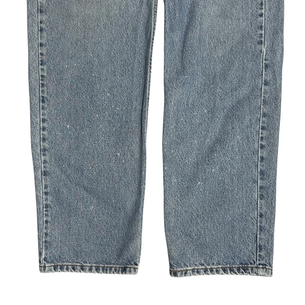 Vintage 90s LEVI'S 550 Orange Tab Relaxed Tapered Jeans 100% Cotton Mens 34x32